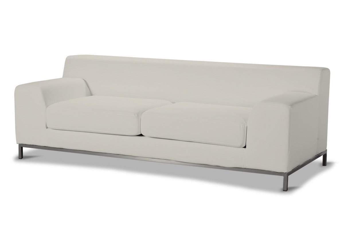 Pokrowiec na sofę Kramfors 3-osobowa, Silver(jasnoszary), Sofa Kramfors 3-osobowa, Cotton Panama