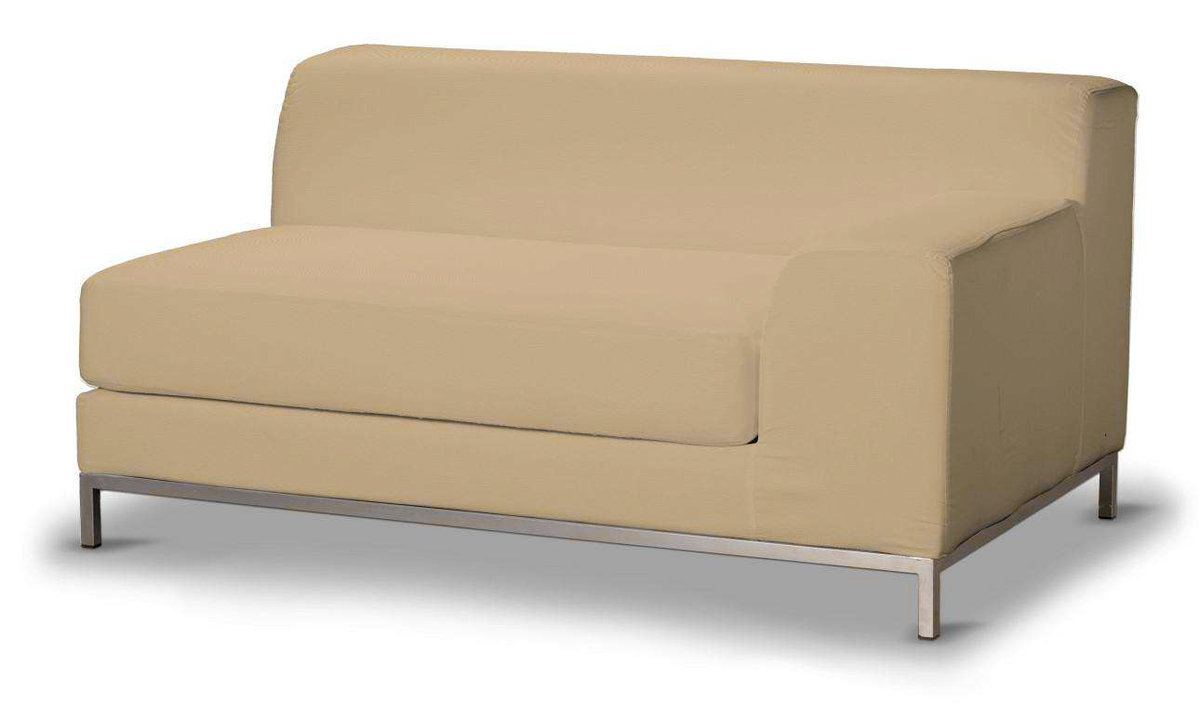 Pokrowiec na sofę prawostronną Kramfors 2-osobową, Caffe latte (beżowy), Sofa Kramfors, Cotton Panama