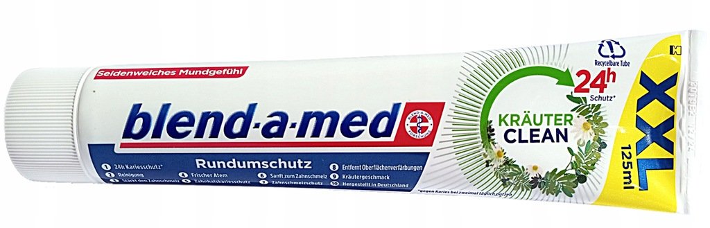Blend-a-med Krauter Clean Pasta do Zębów XXL 125ml DE