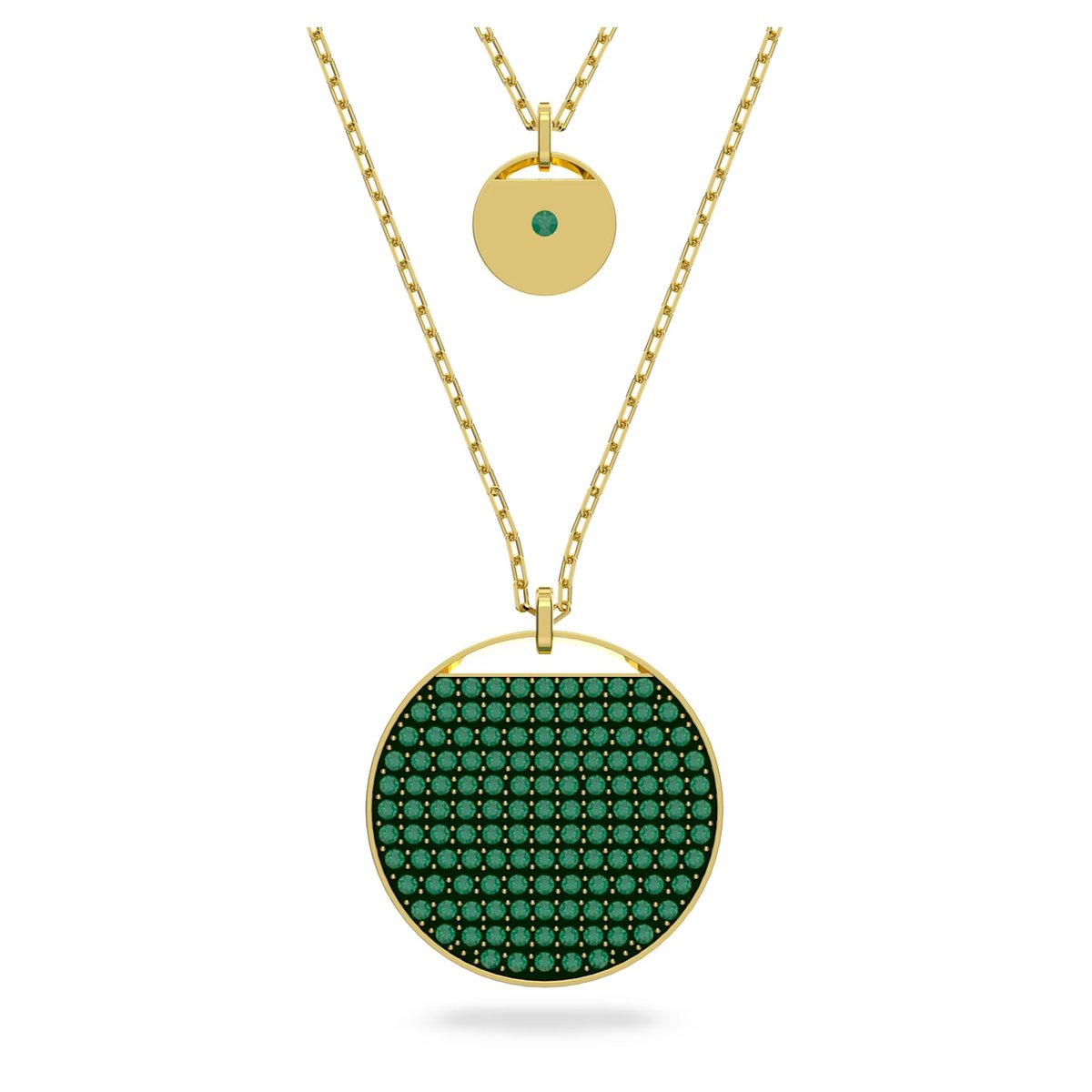 Naszyjnik Swarovski - Ginger, Green, Gold 5642947