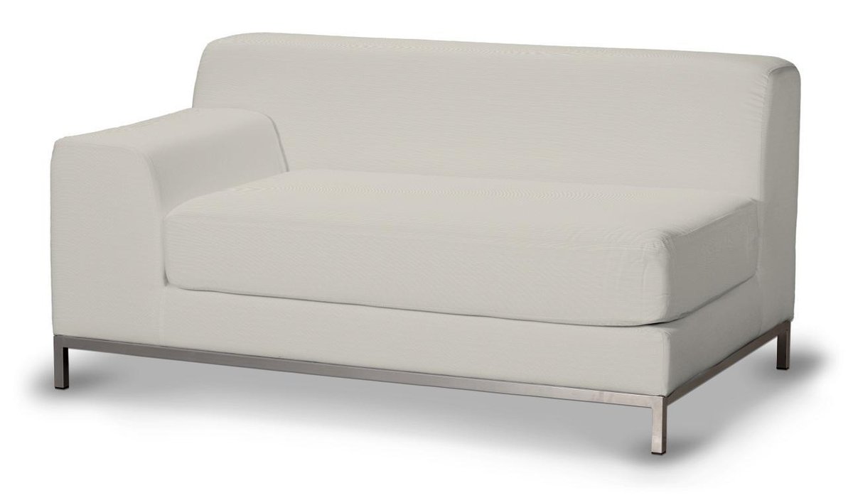 Pokrowiec na sofę lewostronną Kramfors 2-osobową, Silver(jasnoszary), Sofa Kramfors, Cotton Panama