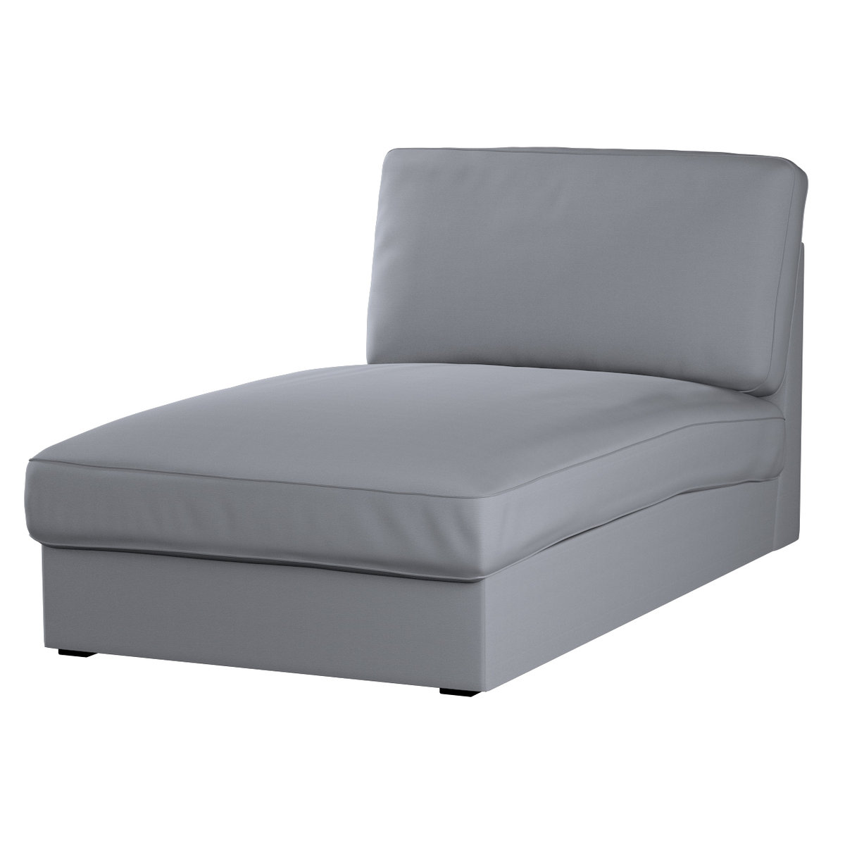Pokrowiec na szezlong Kivik, Slade Grey (szary), Szezlong Kivik, Cotton Panama