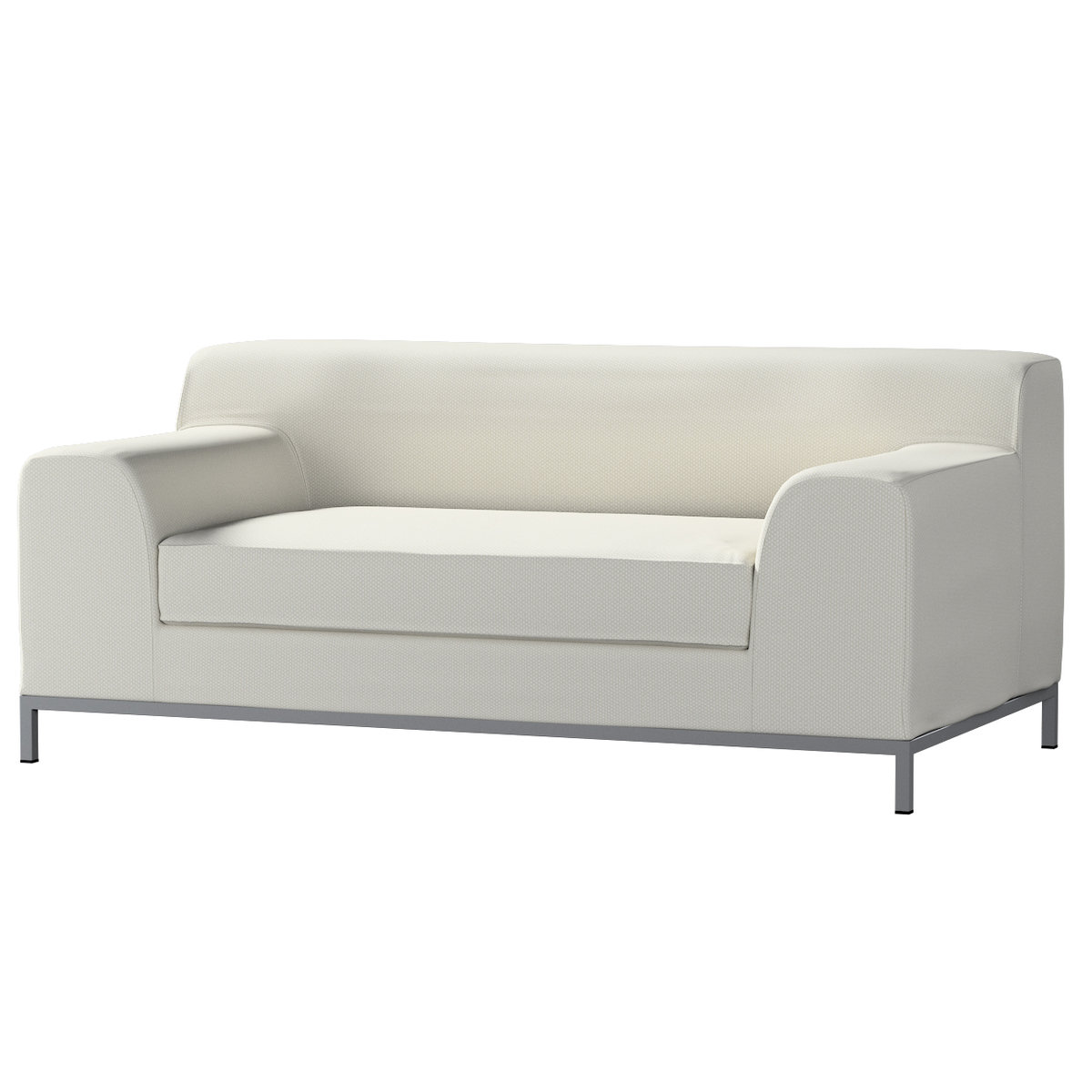 Pokrowiec na sofę Kramfors 2-osobową, jasny szary, Sofa Kramfors 2-osobowa, Living II