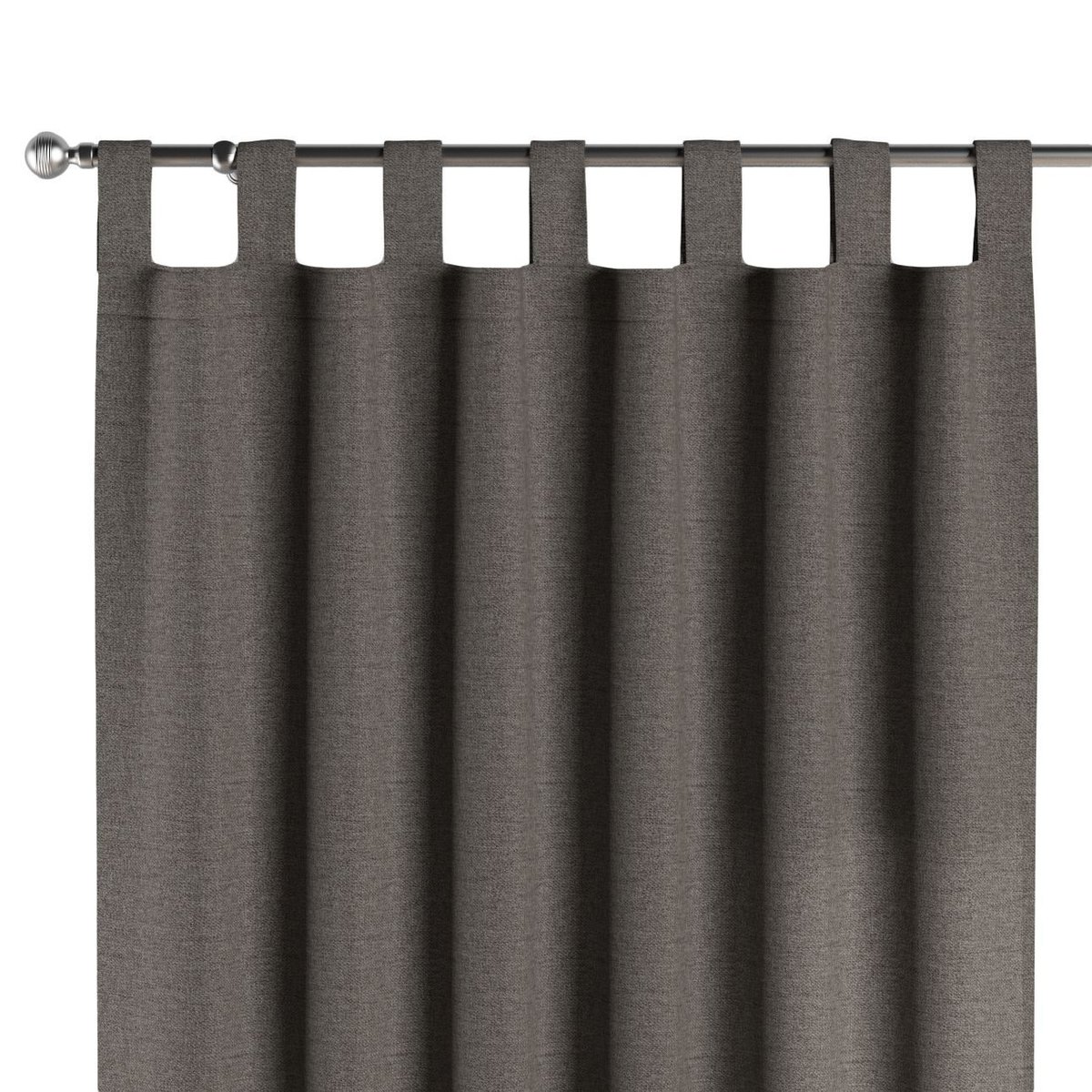 Zasłona na szelkach 1 szt., grafit, Edinburgh