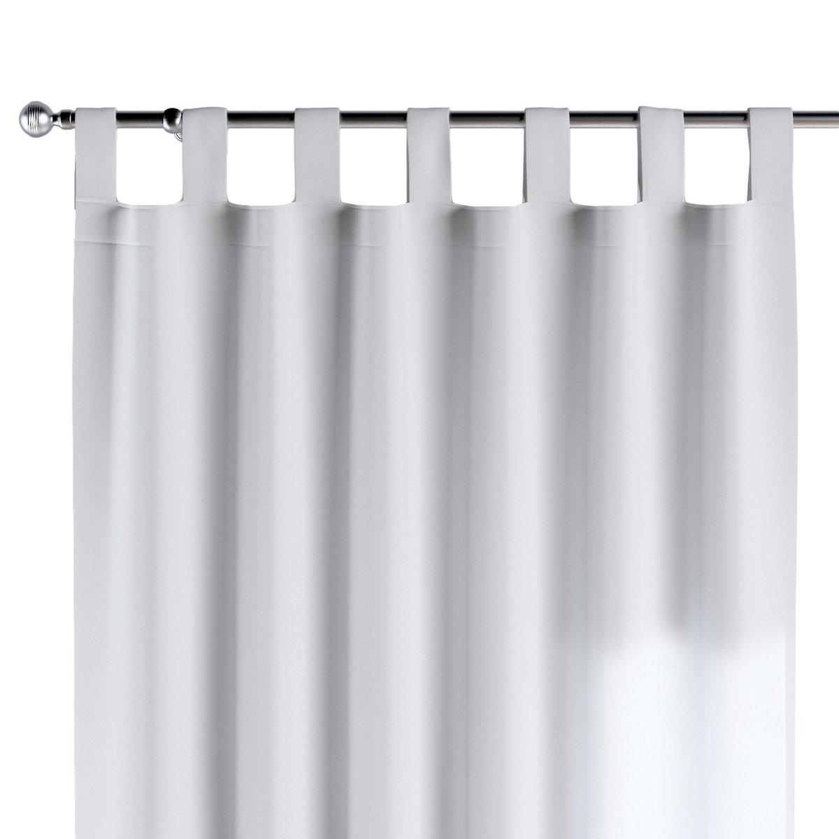 Zasłona na szelkach 1 szt., biały, Loneta