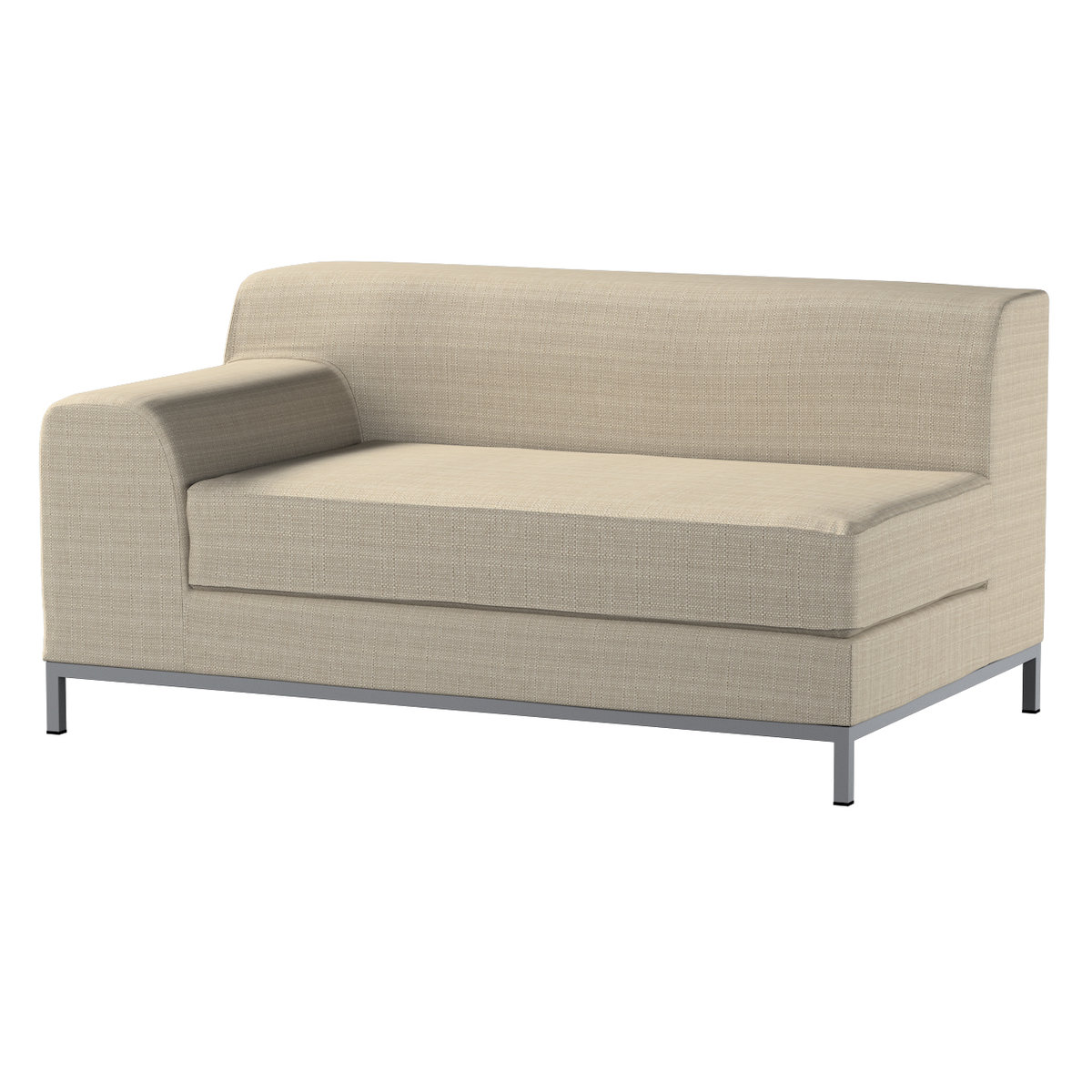 Pokrowiec na sofę lewostronną Kramfors 2-osobową, beżowy, Sofa Kramfors, Living II