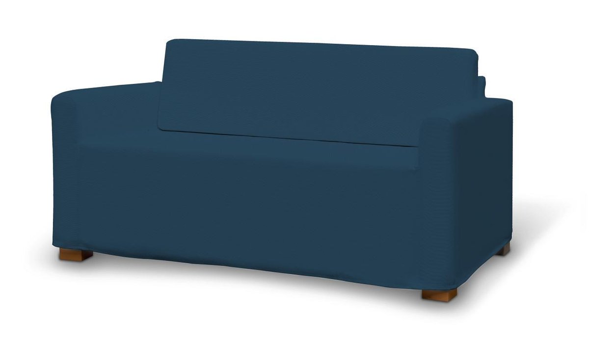 Pokrowiec na sofę Solsta, Ocean blue (morski niebieski), sofa Solsta, Cotton Panama
