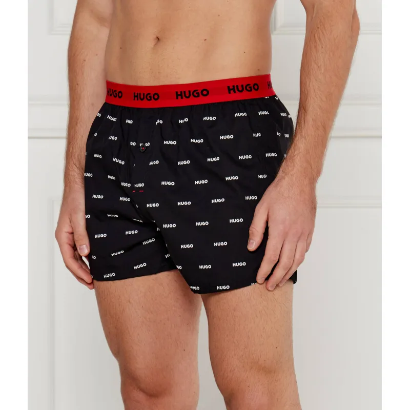 Hugo Bodywear Bokserki 3-pack WOVEN BOXER TRIPLET