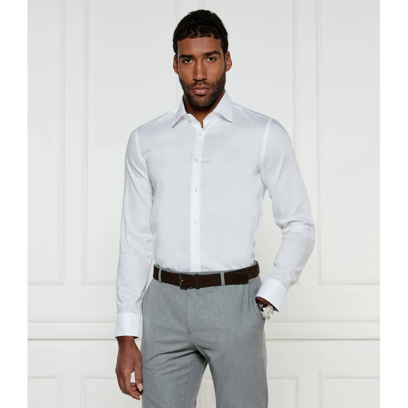 BOSS BLACK Koszula H-HANK-kent-C3-214 | Slim Fit