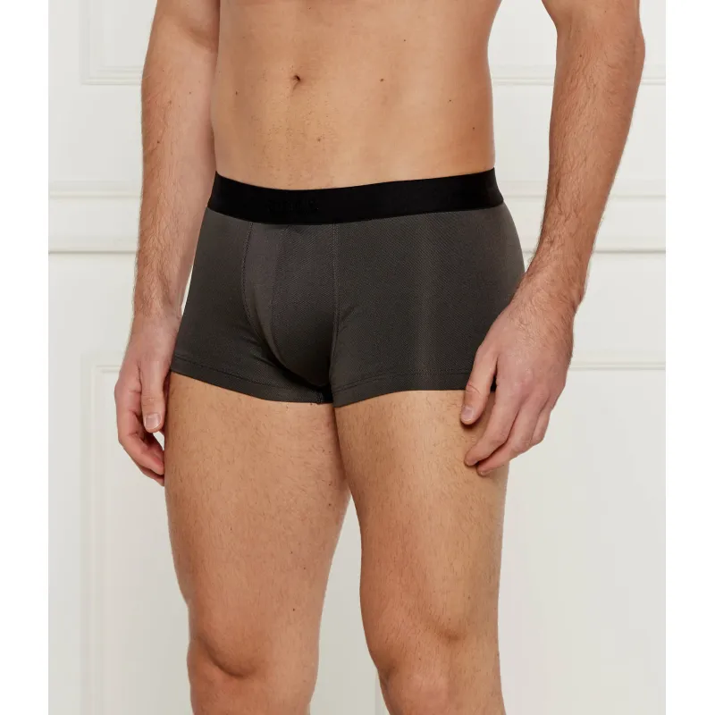 BOSS BLACK Bokserki Trunk Shiny Piquet