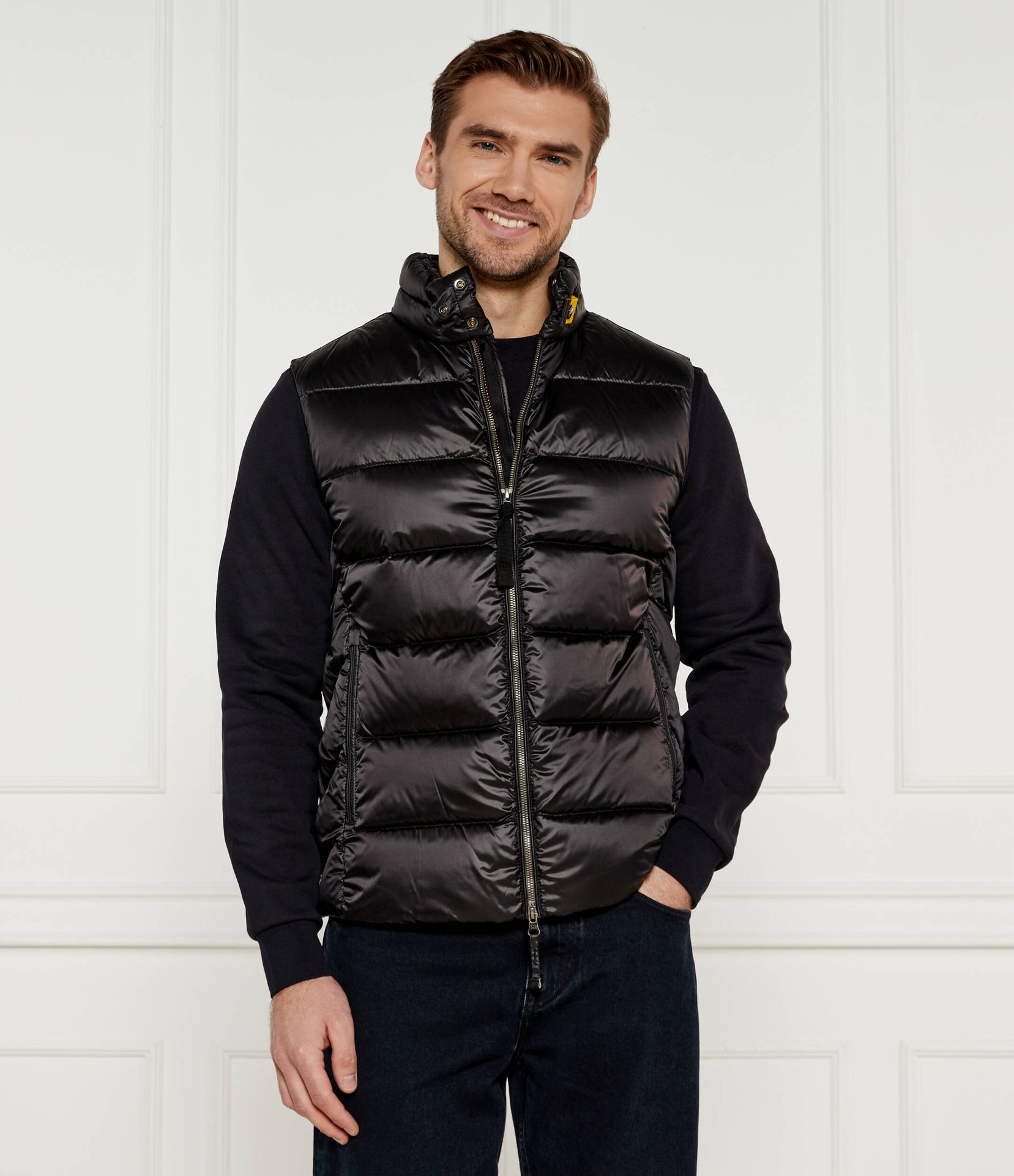 PARAJUMPERS Puchowy bezrękawnik JEORDIE Regular Fit