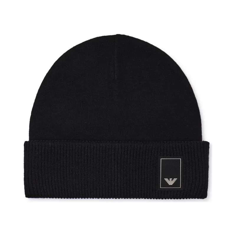 Emporio Armani Wełniana czapka | z dodatkiem kaszmiru
