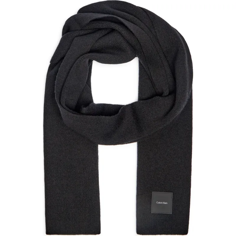 Calvin Klein Wełniany szal