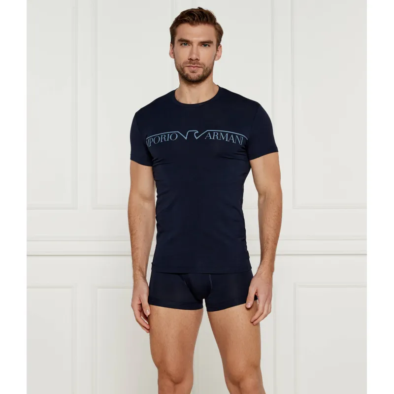 Emporio Armani Piżama Slim Fit