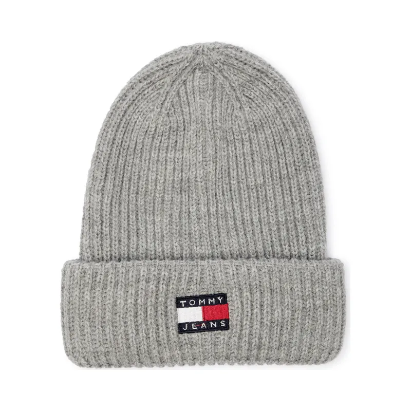 Tommy Jeans Czapka HERITAGE z dodatkiem wełny