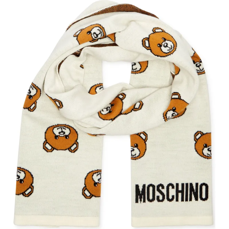 Moschino Szal z dodatkiem wełny