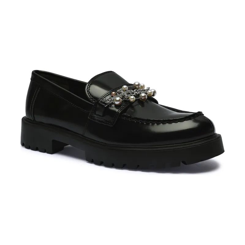TORY BURCH Skórzane loafersy
