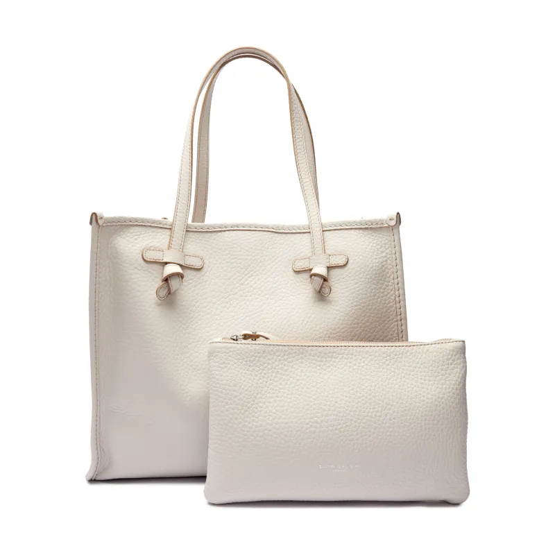 GIANNI CHIARINI Skórzana shopperka + saszetka Marcella