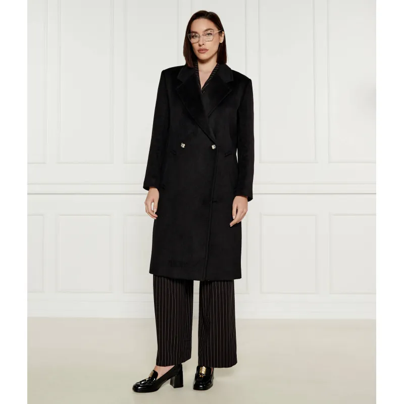DKNY Płaszcz z dodatkiem wełny