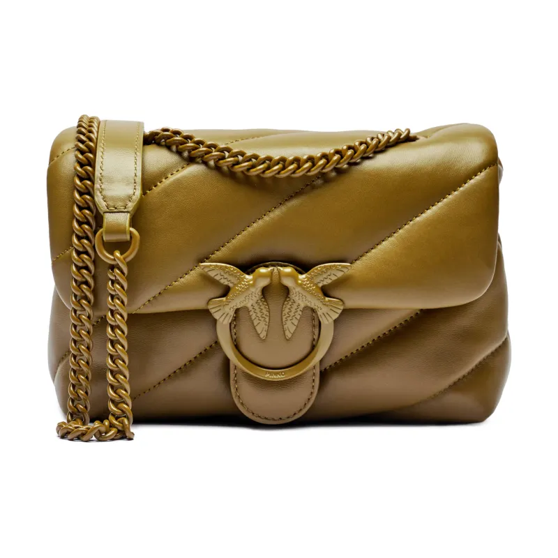 Pinko Skórzana torebka na ramię LOVE PUFF MINI CL