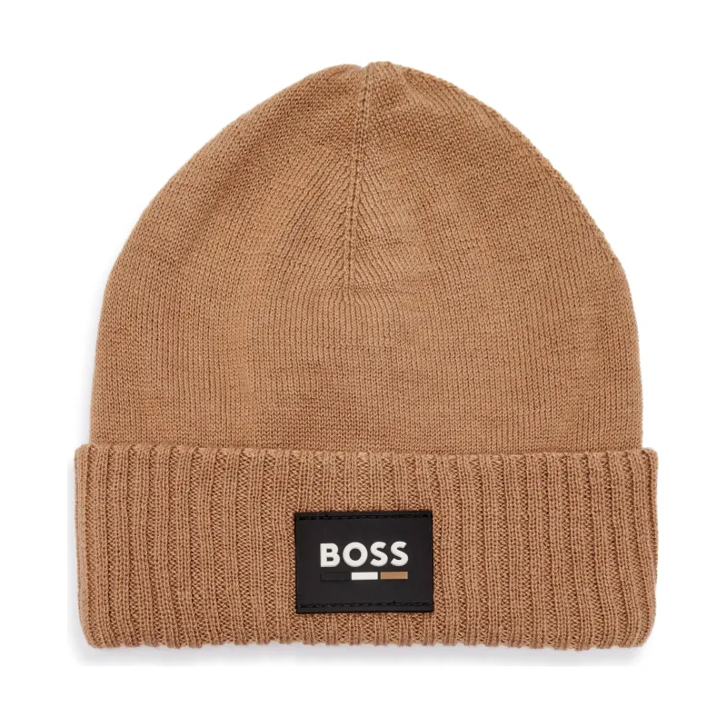 BOSS Kidswear Czapka z dodatkiem wełny
