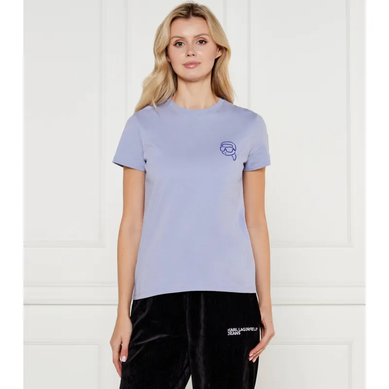 Karl Lagerfeld T-shirt Jelly Ikonik 2.0 Regular Fit