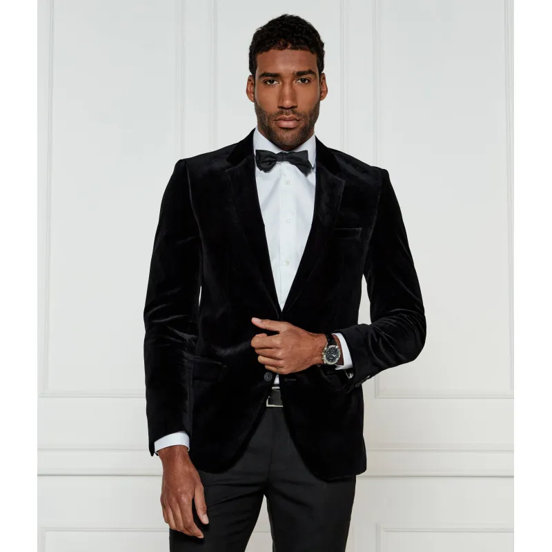 HUGO Marynarka Henry Regular Fit