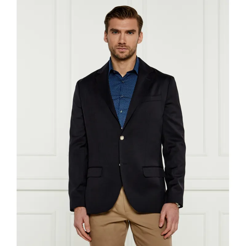 Tommy Hilfiger Wełniana marynarka CLUB Regular Fit