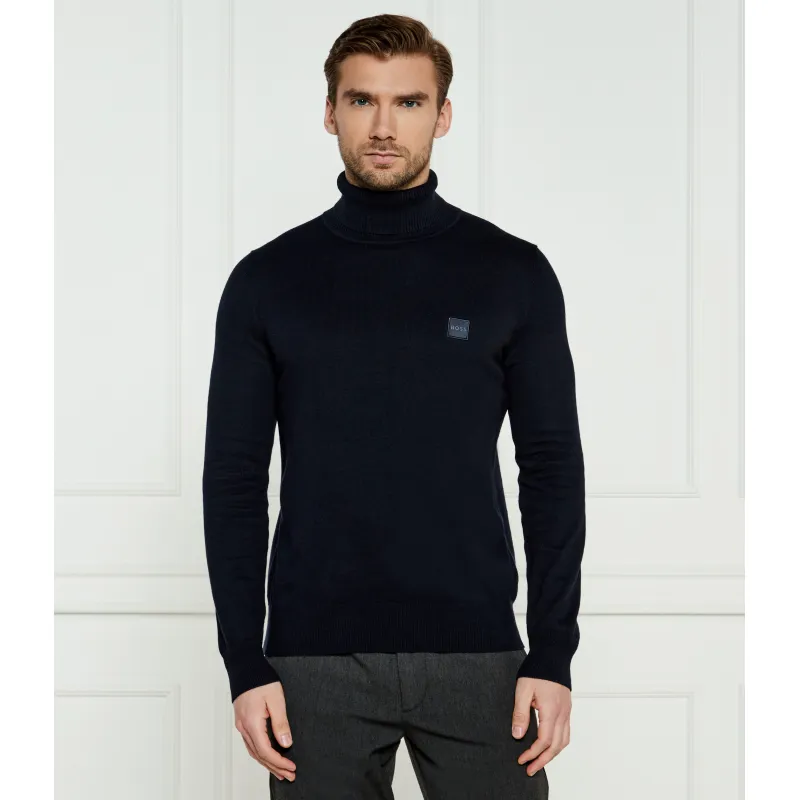 BOSS ORANGE Golf Akiro S | Regular Fit | z dodatkiem kaszmiru