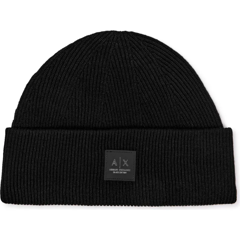 Armani Exchange Czapka | z dodatkiem wełny