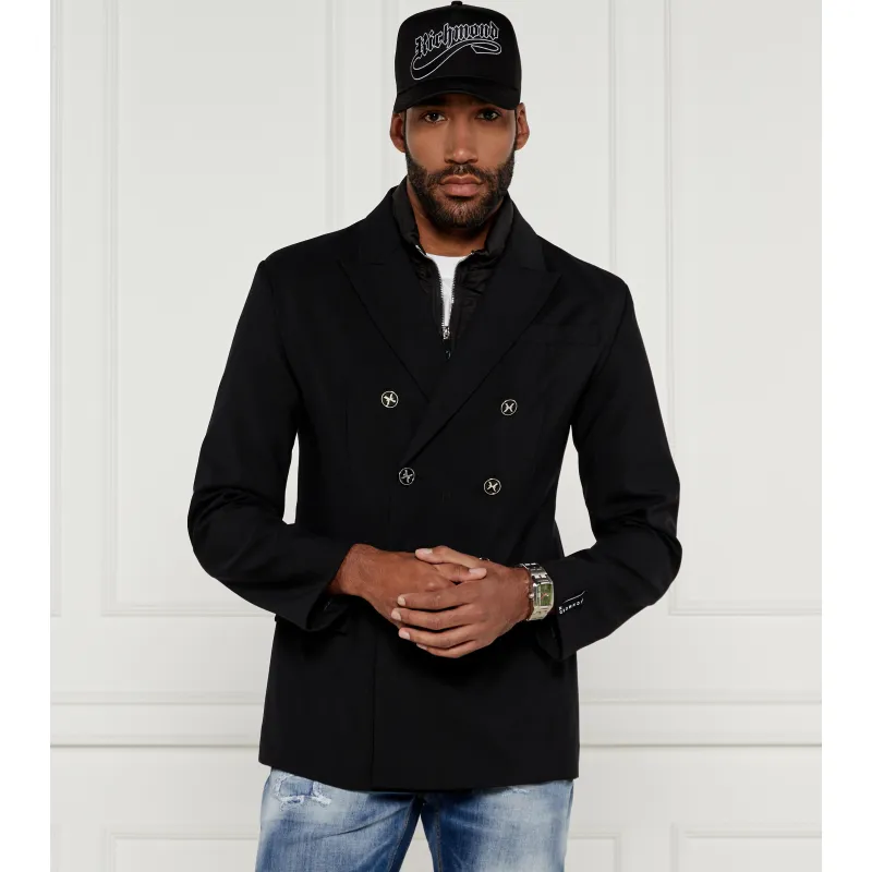 Richmond X Marynarka 2w1 Regular Fit z dodatkiem wełny