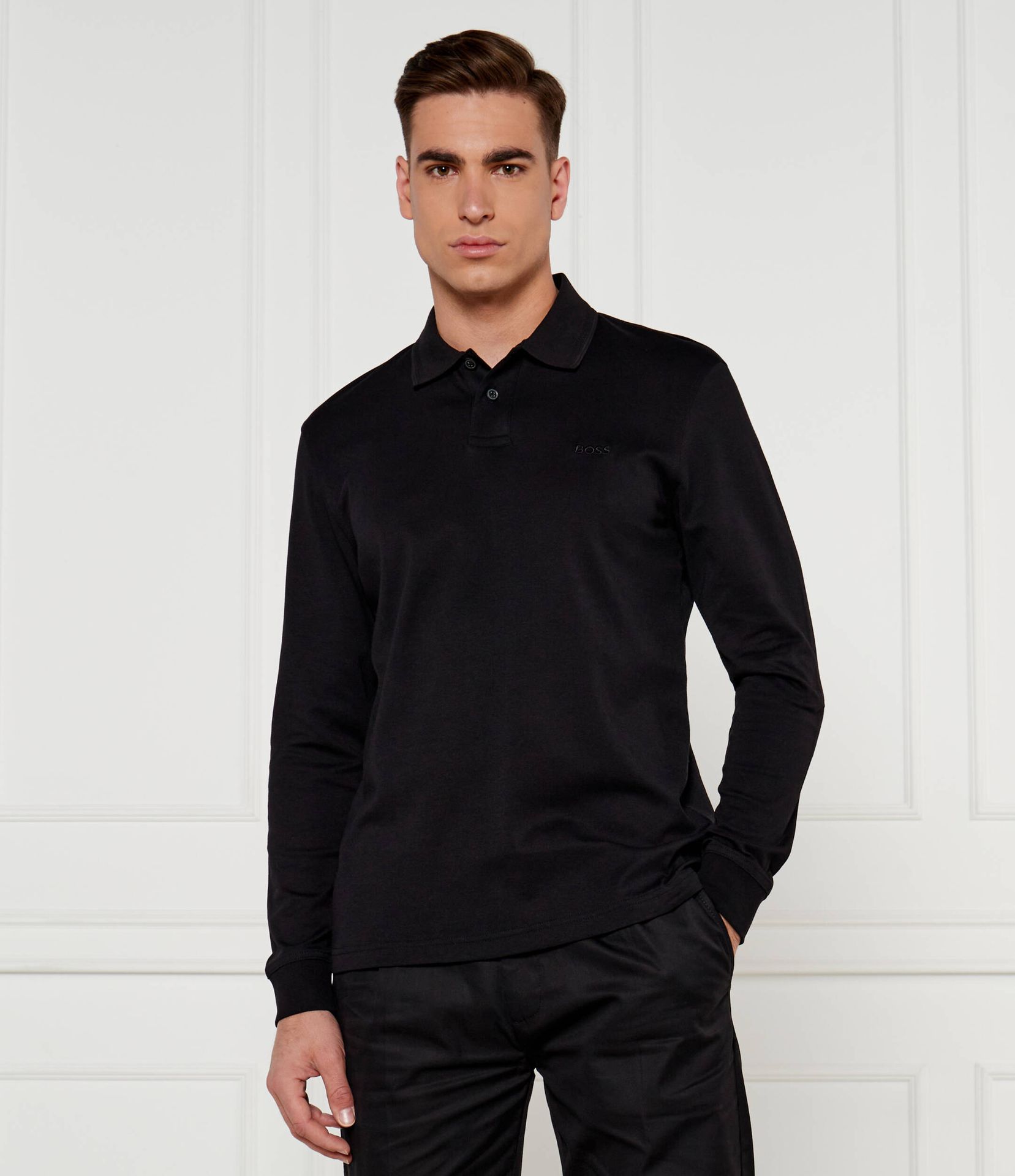 BOSS ORANGE Polo Pe_interlock_long Regular Fit