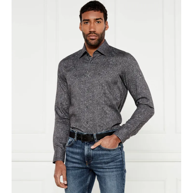 BOSS BLACK Koszula H-JOE | Regular Fit | z dodatkiem wełny
