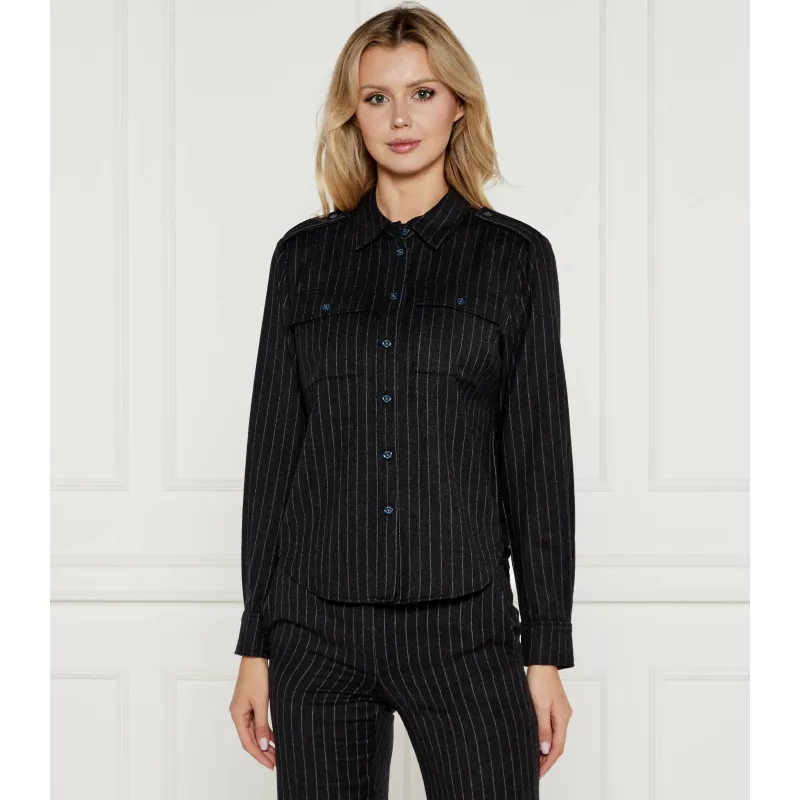 Michael Kors Wełniana koszula Regular Fit