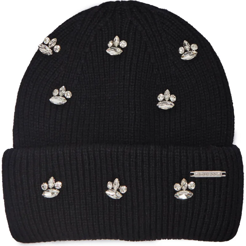 Guess Czapka z dodatkiem wełny