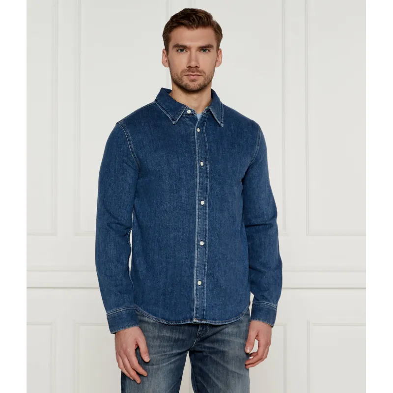 CALVIN KLEIN JEANS Jeansowa koszula Regular Fit
