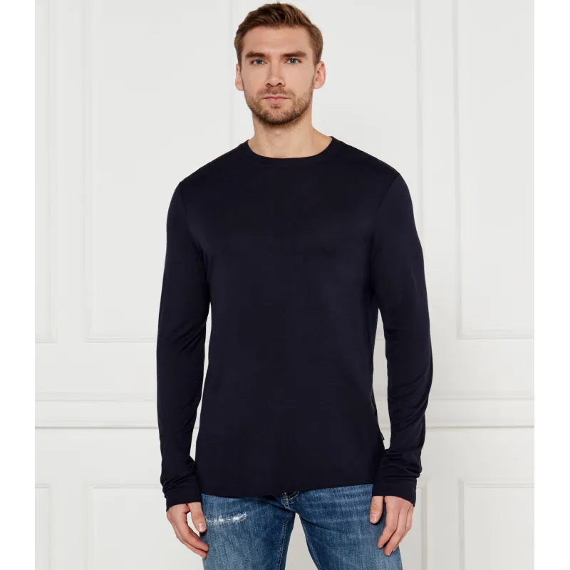 BOSS BLACK Longsleeve H-Talley 20 | Regular Fit | z dodatkiem wełny
