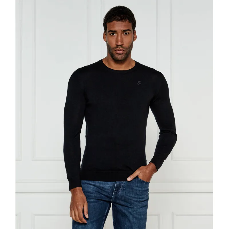 Karl Lagerfeld Wełniany sweter Regular Fit