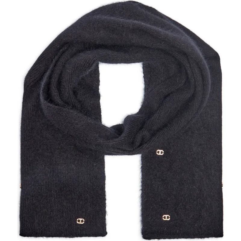 TWINSET Szal z dodatkiem wełny