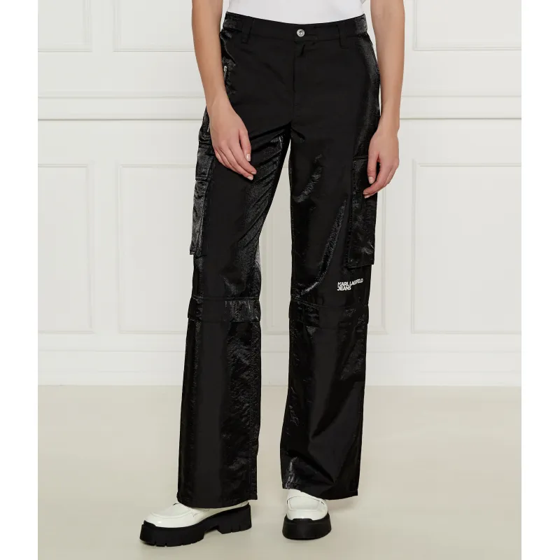 Karl Lagerfeld Jeans Spodnie cargo | Relaxed fit