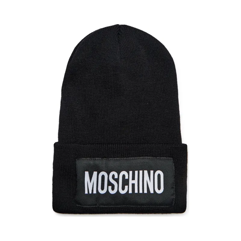 Moschino Czapka z dodatkiem wełny