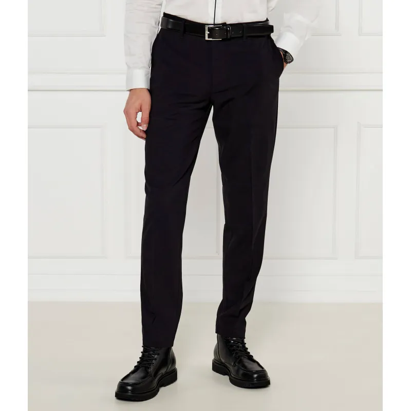 Armani Exchange Spodnie Slim Fit z dodatkiem wełny