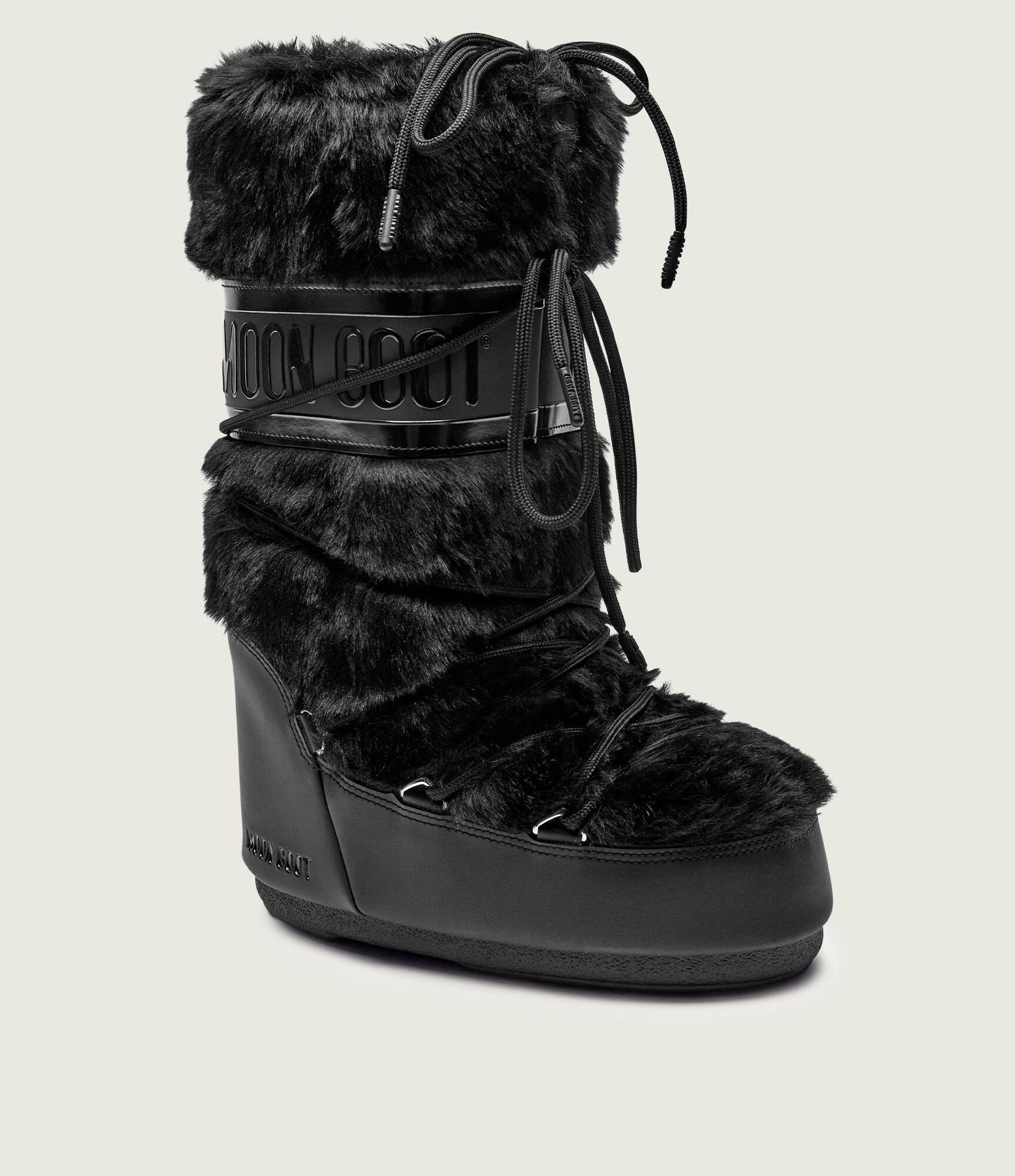 Moon Boot Śniegowce ICON FAUX FUR shearling