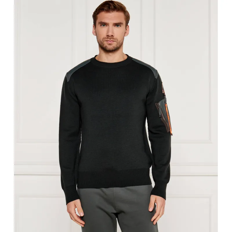 PARAJUMPERS Wełniany sweter BRAW Regular Fit