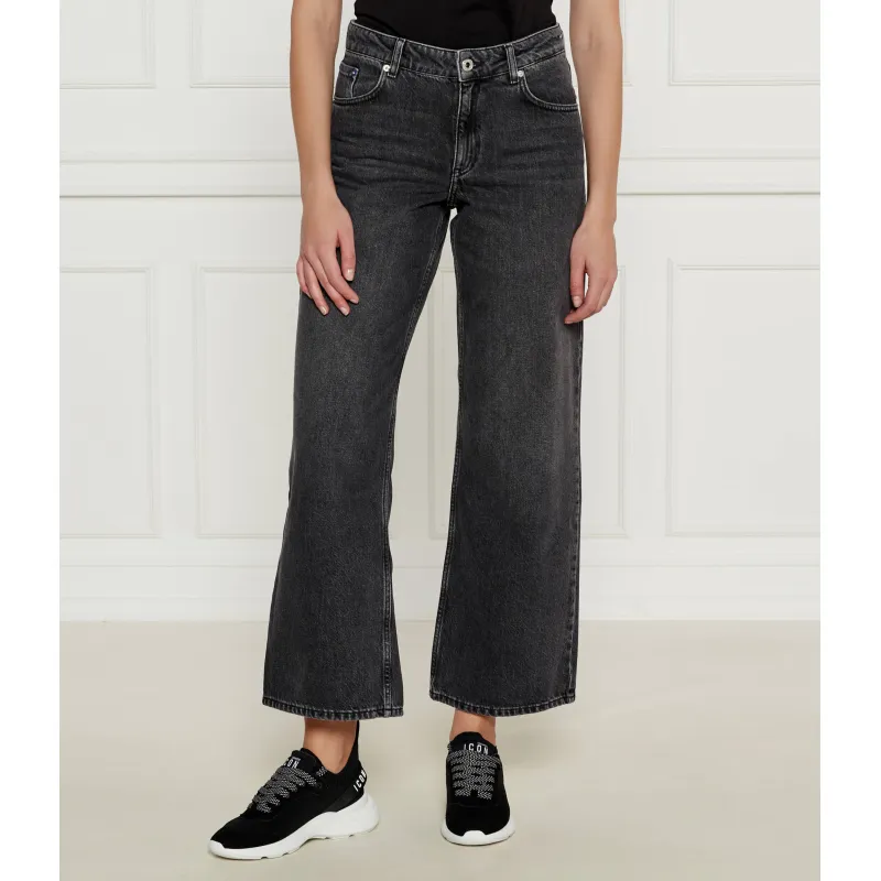 Karl Lagerfeld Jeans Jeansy | Relaxed fit | high waist