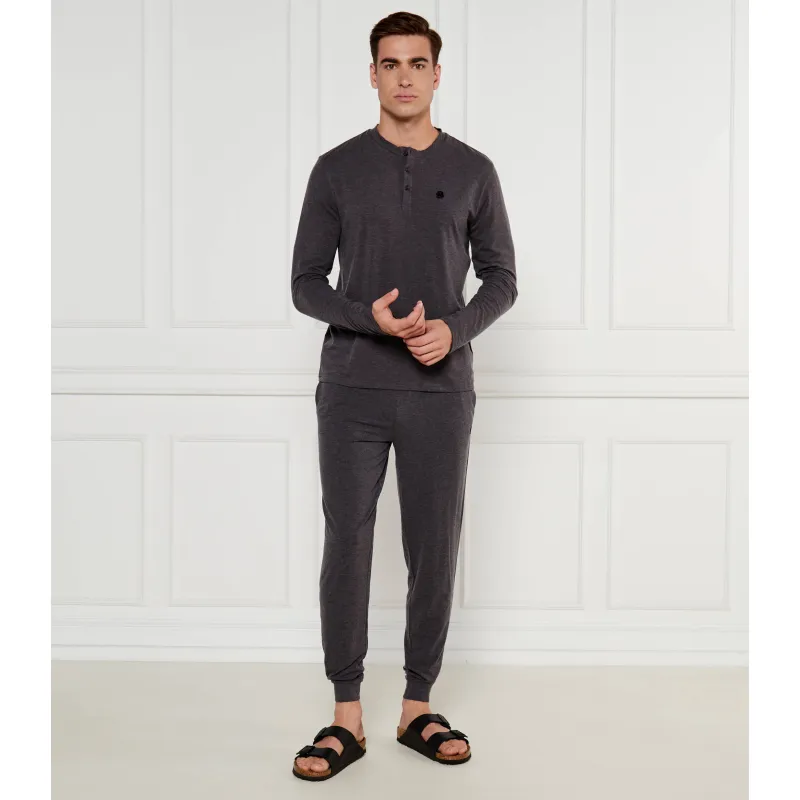 BOSS BLACK Piżama Regular Fit z dodatkiem wełny