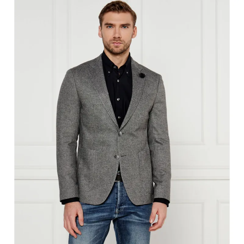 Joop! Marynarka Hoverest Slim Fit z dodatkiem wełny