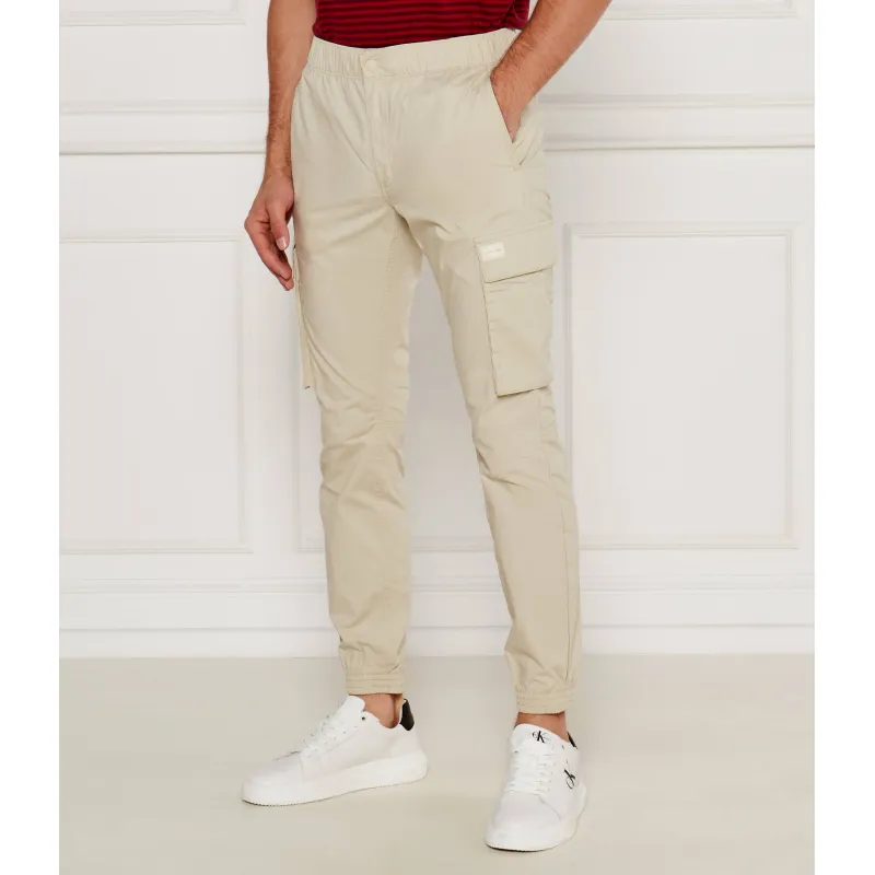 CALVIN KLEIN JEANS Spodnie cargo Slim Fit