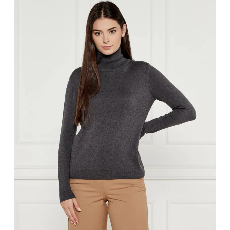 Weekend MaxMara Golf KIKU Relaxed fit z dodatkiem jedwabiu