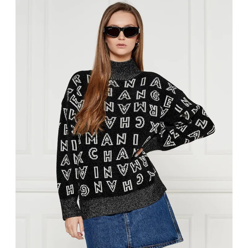 Armani Exchange Półgolf Loose fit